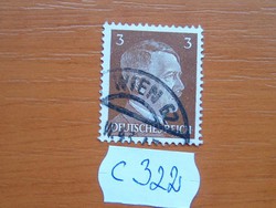 NÉMET BIRODALOM 3 (PFG) 1941 ADOLF HITLER,WIEN 1943 C322