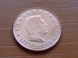 LUXEMBURG 5 EURO CENT 2002