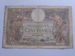 Franciaország 100 Frank 1938