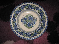  HATALMAS,kerámia tál, tányér, Mónus Vásárhely, 40,5x 8 cm (19)