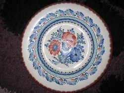 HATALMAS,kerámia tál, tányér, Szénási Vásárhely, 33 cm (2)