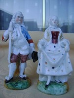 Antik 1750-1760 közötti eredeti Meisseni porcelán pár