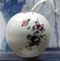 Porcelán ibolyás illatosító gömb 