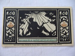 50 Pfennig 1921 Naunburg Hajtatlan