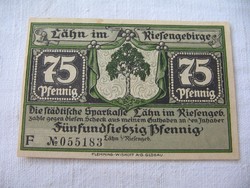 75 Pfennig 1921 Hajtatlan