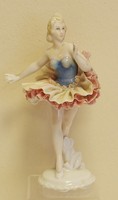 Karl Ens: Táncosnő,balerina 17 cm magas,hibátlan