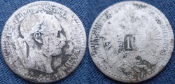 Ferenc József  10 krajczár   1870  Ag ezüst
