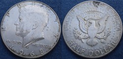 USA   Kennedy fél $  1968 D    Ag ezüst