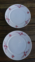 Great Plain porcelain small plates (2 pcs)