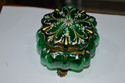 Painted Glass Bonbonnier