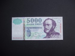5000 forint 1999 BD  UNC !!!