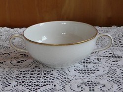 Hutschenreuter aranyozott leveses csésze