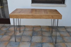Rusztikus,Loft Újrahasznosított Fából Kínáló asztal/ Hastok/ Íróasztal
