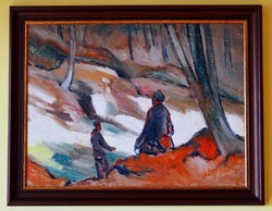Vincze Győző (1925-2001) festmény