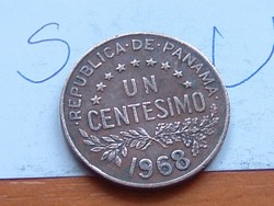 PANAMA 1 CENTESIMO 1968 S+V
