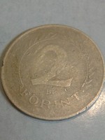 2 forint, 1952, Rákosi címerrel