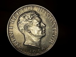 Román ezüst 25000 lej 1946