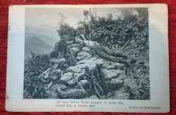 I. Világháború - 1915. - hadi segély bélyeg - képeslap