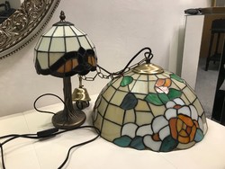 Tiffany csillár+ajándék éjjeli /asztali lámpa 