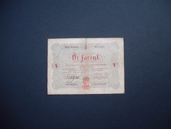 Kossuth 5 forint 1848  