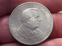 Szlovák ezüst 20 korona 1939. RITKA!!!