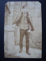 Katonai fotó képeslap /1913/