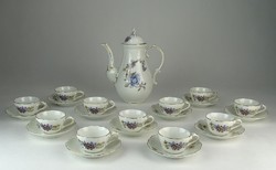 0O756 Régi német KPM porcelán kávéskészlet