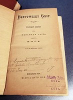 Mühlbach Lujza: Benyowszky Gróf 1878, könyv, ritkaság