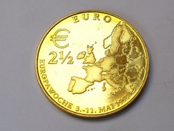 2 1/2 EURO,Német emlékérme 1997