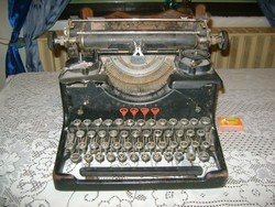 Antique torpedo 6 typewriter - rare brand