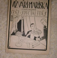 Vízvári Mariska Szakácskönyve 