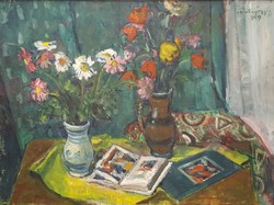 At the age of Szentgyörgy 1959 / tulip still life picture gallery
