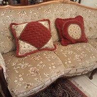 Antique goblein pillows