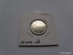 50 fillér 1996. alumínium Ritka, csak 20.000, db. aUnc (22) leárazva!