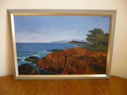 One of the landscapes of Ruth Boon, a Dutch painter
