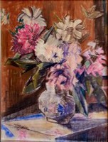 Vörös Géza (1897-1957): Virágcsokor