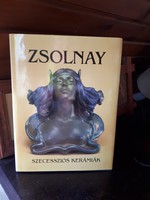Zsolnay Szecessziós kerámiák c. könyv