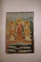 Tibeti thangka, faliszőttes, West Tathagata
