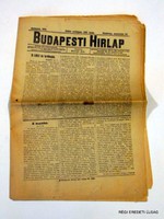 BUDAPESTI HIRLAP 1915 augusztus 22 1506
