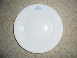 Antik porcelán éttermi tányér - GUNDEL Szent Gellért Szálloda Éttermei