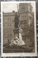 Budapest - Zrínyi Miklós szobra - képeslap