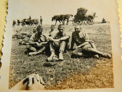II. világháború tábori konyhások pihenése (keleti front)