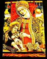 Mária a kisdeddel, ikon