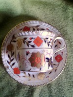 Meseszép angol cappuccino csésze+alj Royal Crown Derby englis bone china A. 962 XXXVIII. A S ritka