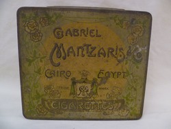 Antik egyiptomi cigarettás doboz GABRIEL MANTZARIS