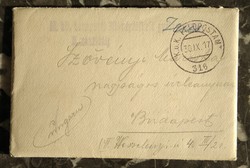 I. Világháború - 1917. szeptember 30. - tábori levél