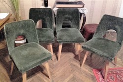  Mid century , retro design szék garnitúra , 4 darab