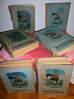 1908 Dr. Ferenc Gáspár: a journey around the earth 6 volumes
