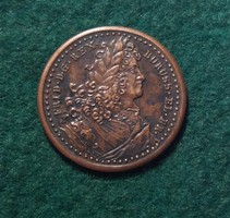 Gyönyörű bronz zseton unc, 3.2 g.