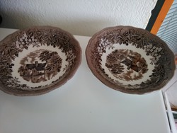 angol MERRIE porcelán kistálkák